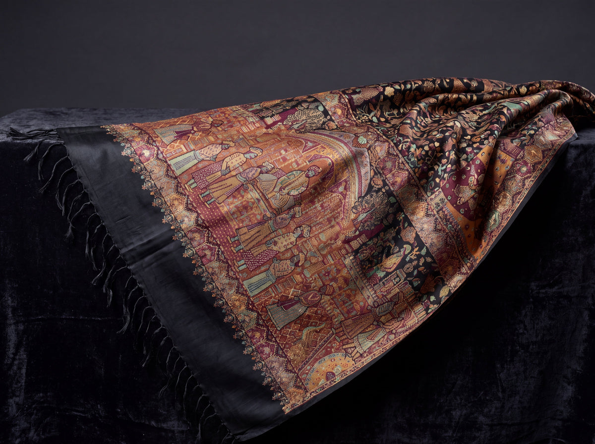 Silk kaani