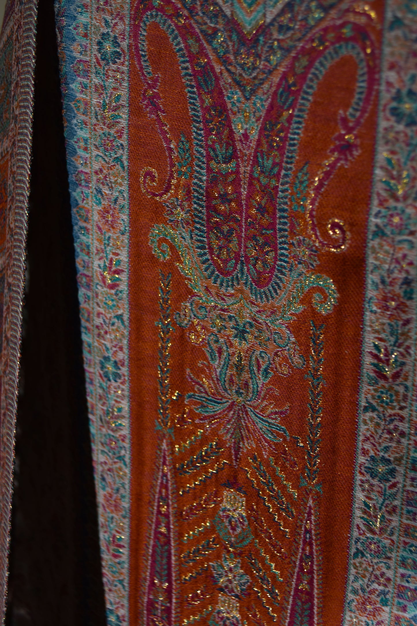 Silk Kaani White Suit